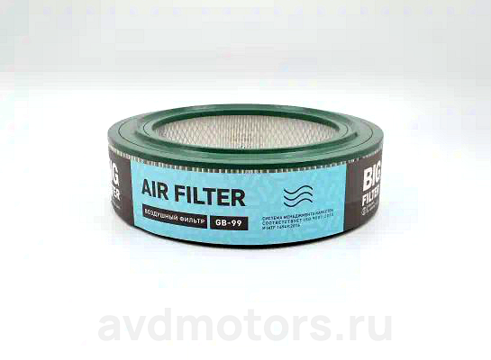 GB99 — Фильтр воздушный Д.402 3102 БИГ BIG FILTER